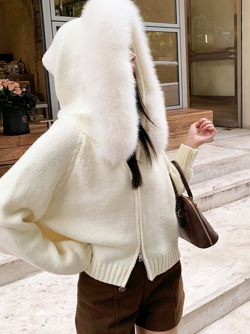 Alison | Stylish Faux Fur Jacket for Women Autumn 6