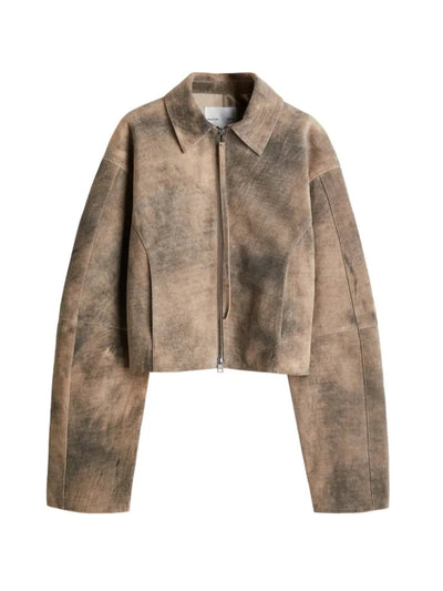 Clara | Elegante Lederjacke für Damen Herbst 1