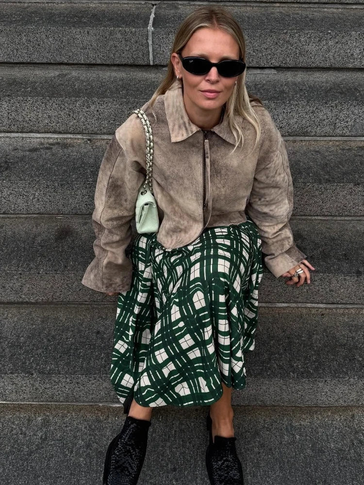 Clara | Elegante Lederjacke für Damen Herbst 3