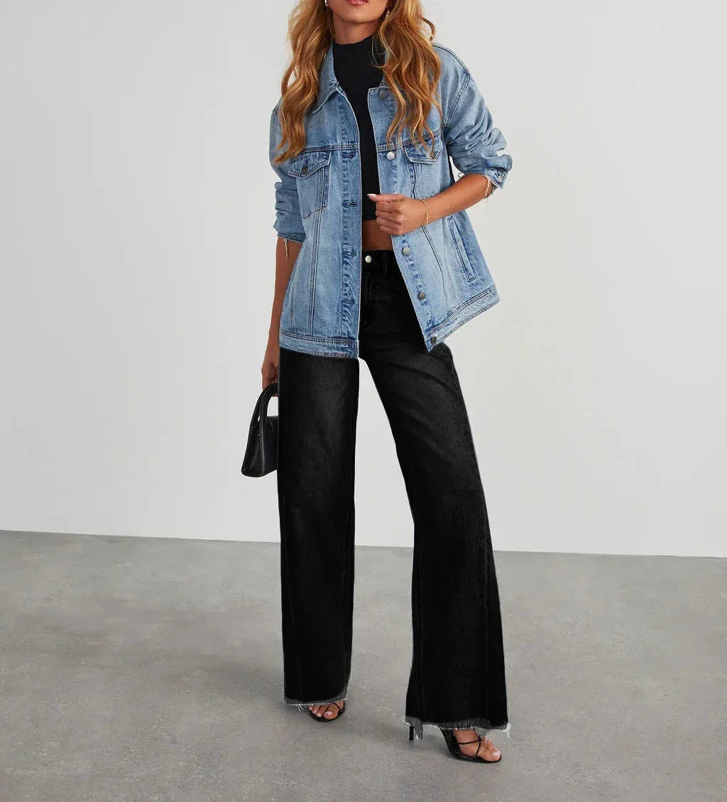 Clara | Modische Weite Jeans für Damen Modern Fit 5