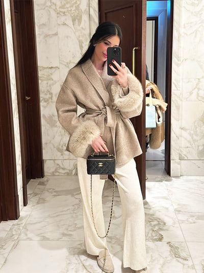 Grace | Stylish Faux Fur Jacket for Women Autumn 9