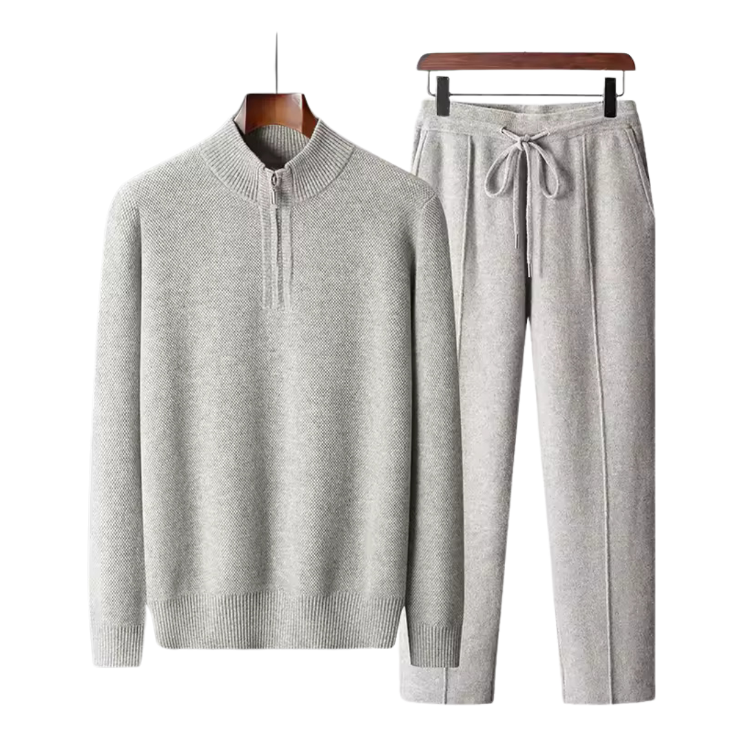 Niklas | Eleganter Merino-Wolle Tracksuit für Herren 0