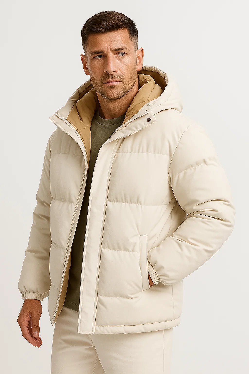 Willem | Windproof Men's Parka Jacket for Winter Relaxed Fit 4